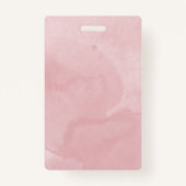 16 Roos Gold Floral Dress 16 VIP Birthday Badge (Achterkant)