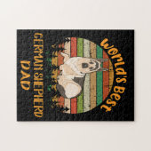 16 's Werelds beste Duitse herder papa Legpuzzel (Horizontaal)