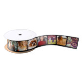 16 Square Photo Rond Lijst Party Satijnen Lint (Spoel)