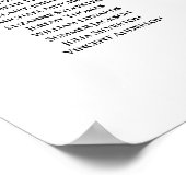 16 Tabel Rood en roze Floral Wedding Seating Chart Poster (Hoek)