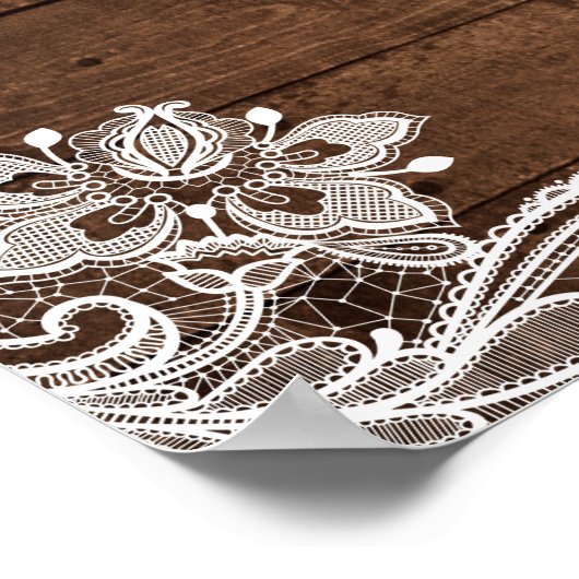 16 Tabellen Robuuste tekenreekslampjes Poster (Hoek)