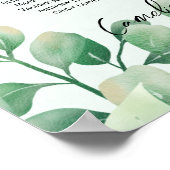 16 Tafel Begroeiing FOTO Trouw Zittijd Welkom Poster (Hoek)