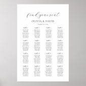 16 Tafels Eenvoudig Onze Favoriete Mensen Zittings Poster (Voorkant)