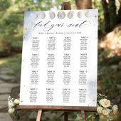 16 Tafels of Minder, Hemel Zittijd Chart Bord Poster