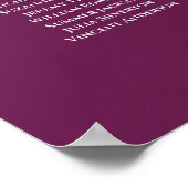 16 Tafelzilver op het chassis-bruiloft-zitje Poster (Hoek)