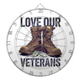 #16 Veteranen Dartbord (Voorkant)
