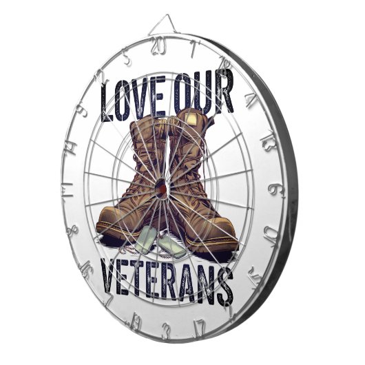 #16 Veteranen Dartbord (Voorkant Rechts)