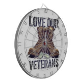 #16 Veteranen Dartbord (Voorkant Links)