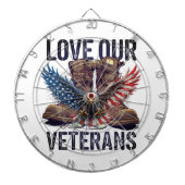 #16 Veteranen Dartbord (Voorkant)