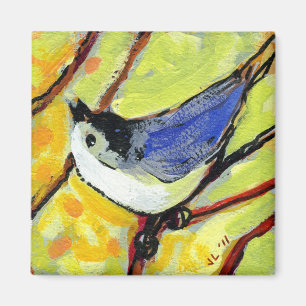 16 vogels, nr. 6 - Square Magnet