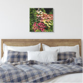 16"x16" Echinacea's Canvas Afdruk (Insitu (Slaapkamer))