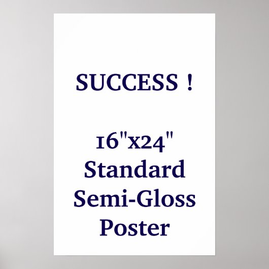 16"x24" Standaard Halfglans Poster (Voorkant)