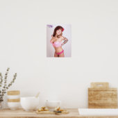 16 x 12-inch Chrissy Kittens Pinky Poster (Keuken)