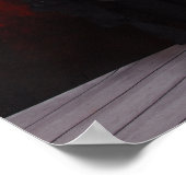 16 x 12-inch Chrissy Kittens Witch in rood Poster (Hoek)