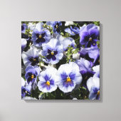 16 x 16 Paarse onderzetters Canvas Afdruk (Voorkant)