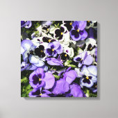 16 x 16 Paarse onderzetters Canvas Afdruk (Voorkant)