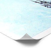 16 x 16 Winter Landscape Snowy Cornice Poster (Hoek)