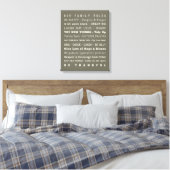 16 x 20-inch Family Rules Canvas (Insitu (Slaapkamer))