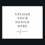 16 x 20-inch Poster - Landschap<br><div class="desc">Pas uw kaart in Templett aan. Nadat u klaar bent met het bewerken,  downloadt u uw bestand in een JPG-indeling (vergeet niet de afloopoptie aan te zetten). Upload uw ontwerp hier door op de blauwe "Personalize"knoop te klikken.</div>