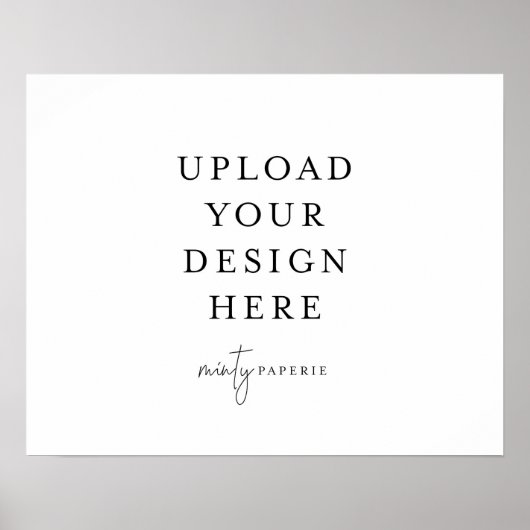 16 x 20-inch Poster - Landschap (Voorkant)