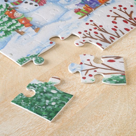 16 x 20-inch puzzel (520 stuks) legpuzzel (Zijkant)