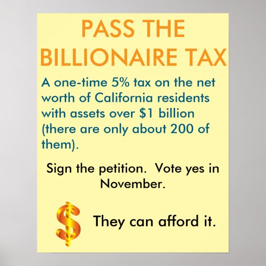 16 x 20 inch rally poster (Voorkant)