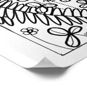 16 "x 20" Slapen Fennec Fox kleurstof Poster (Hoek)