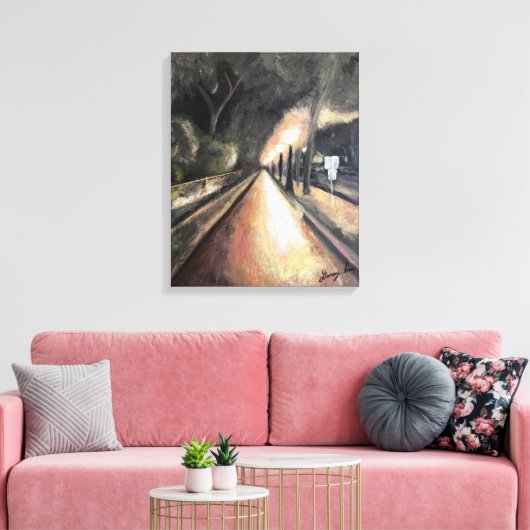 16" x 20" x 0,75" Stretched Canvas Print (Insitu (Woonkamer))