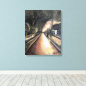 16" x 20" x 0,75" Stretched Canvas Print (Insitu (Houten vloer))