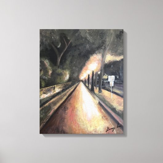 16" x 20" x 0,75" Stretched Canvas Print (Voorkant)