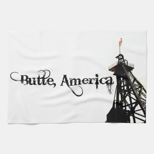 16 x 24-inch Butte, America Kitchen Towel Theedoek (Horizontaal)