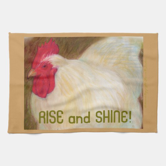 16 x 24-inch Chicken Kitchen Towel Theedoek (Horizontaal)