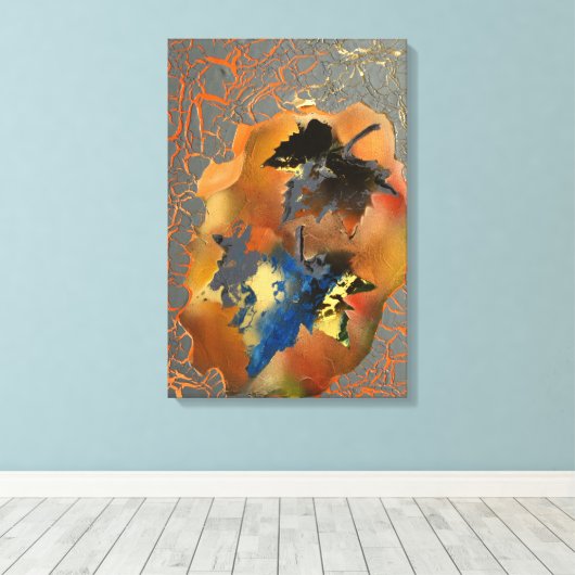 16 x 24-inch foglie morte canvas afdruk (Insitu (Houten vloer))