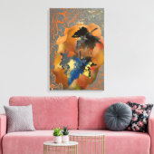 16 x 24-inch foglie morte canvas afdruk (Insitu (Woonkamer))