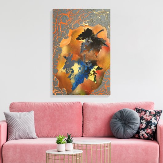 16 x 24-inch foglie morte canvas afdruk (Insitu (Woonkamer))