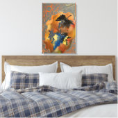 16 x 24-inch foglie morte canvas afdruk (Insitu (Slaapkamer))
