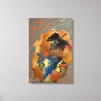 16 x 24-inch foglie morte canvas afdruk