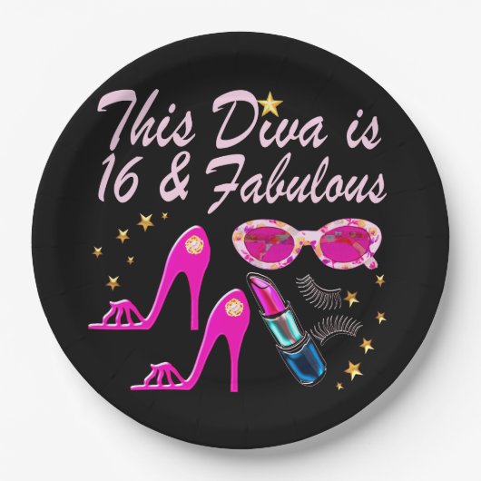 16 YR OLD PRIMA DONNA PAPIEREN BORDJE (Voorkant)