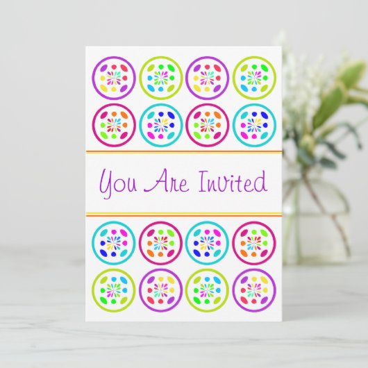 16 zestiende tropische kleuren fel kaart (Staand voorkant)