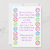 16 zestiende tropische kleuren fel kaart (Achterkant)