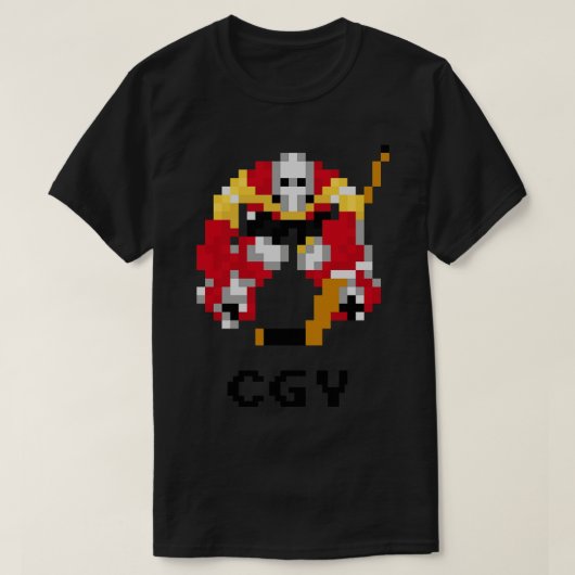 16bit Hockey Goalie Calgary T-shirt (Design voorkant)