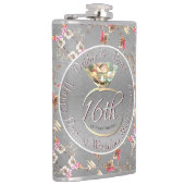 16de Jubileum van de Weddenschap Peridot, Wax, & S Heupfles (Rechts)