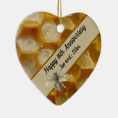 16de Jubileum van de Weddenschap, Wax Keepasje Hea Keramisch Ornament (Rechts)