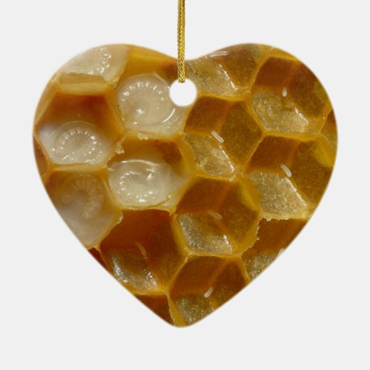 16de Jubileum van de Weddenschap, Wax Keepasje Hea Keramisch Ornament (Achterkant)