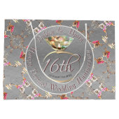 16de Jubileum van het huwelijk Peridot, kaarsen, S Groot Cadeauzakje