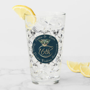 16de Jubileum van het huwelijk Peridot Rozen op de Glas