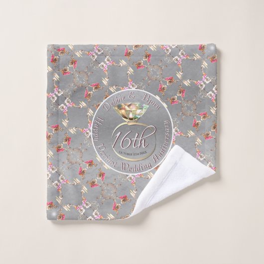 16de Wasje van het Jubileum van de Weddenschap, St Bad Handdoek (Wasdoekje)