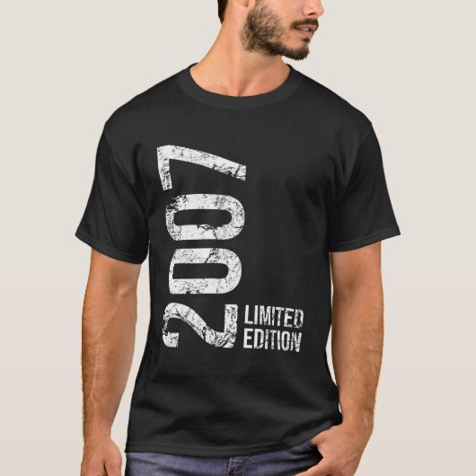 16e 16 jaar 2007 t-shirt (Voorkant)
