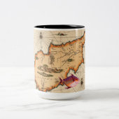 16e/17e eeuw Nautical Map Mok (Center)