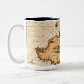 16e/17e eeuw Nautical Map Mok (Links)